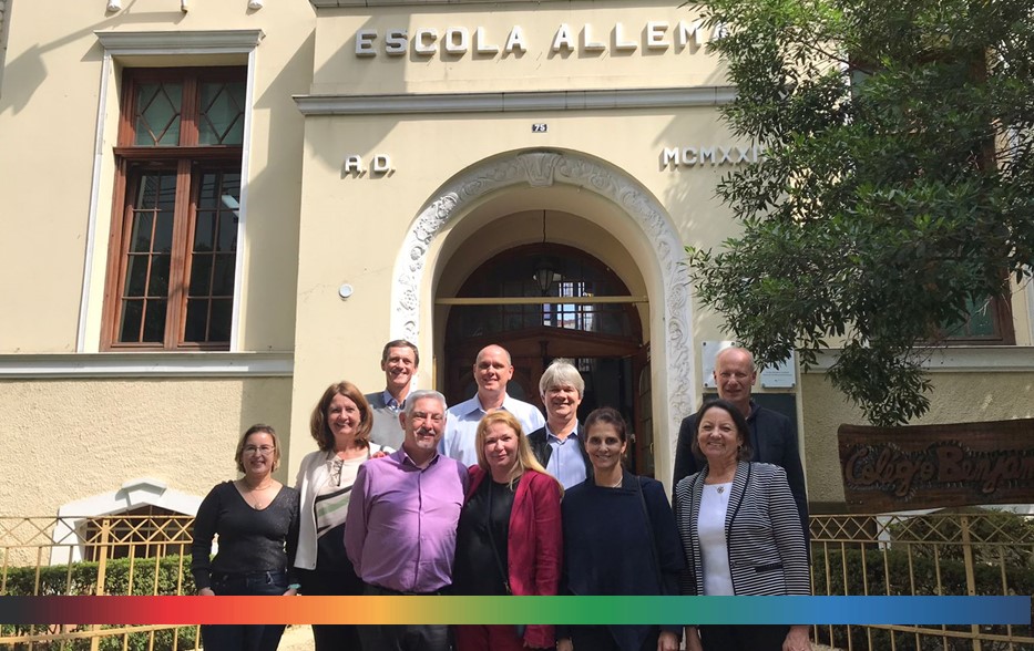 Encontro de diretores de escolas alemãs