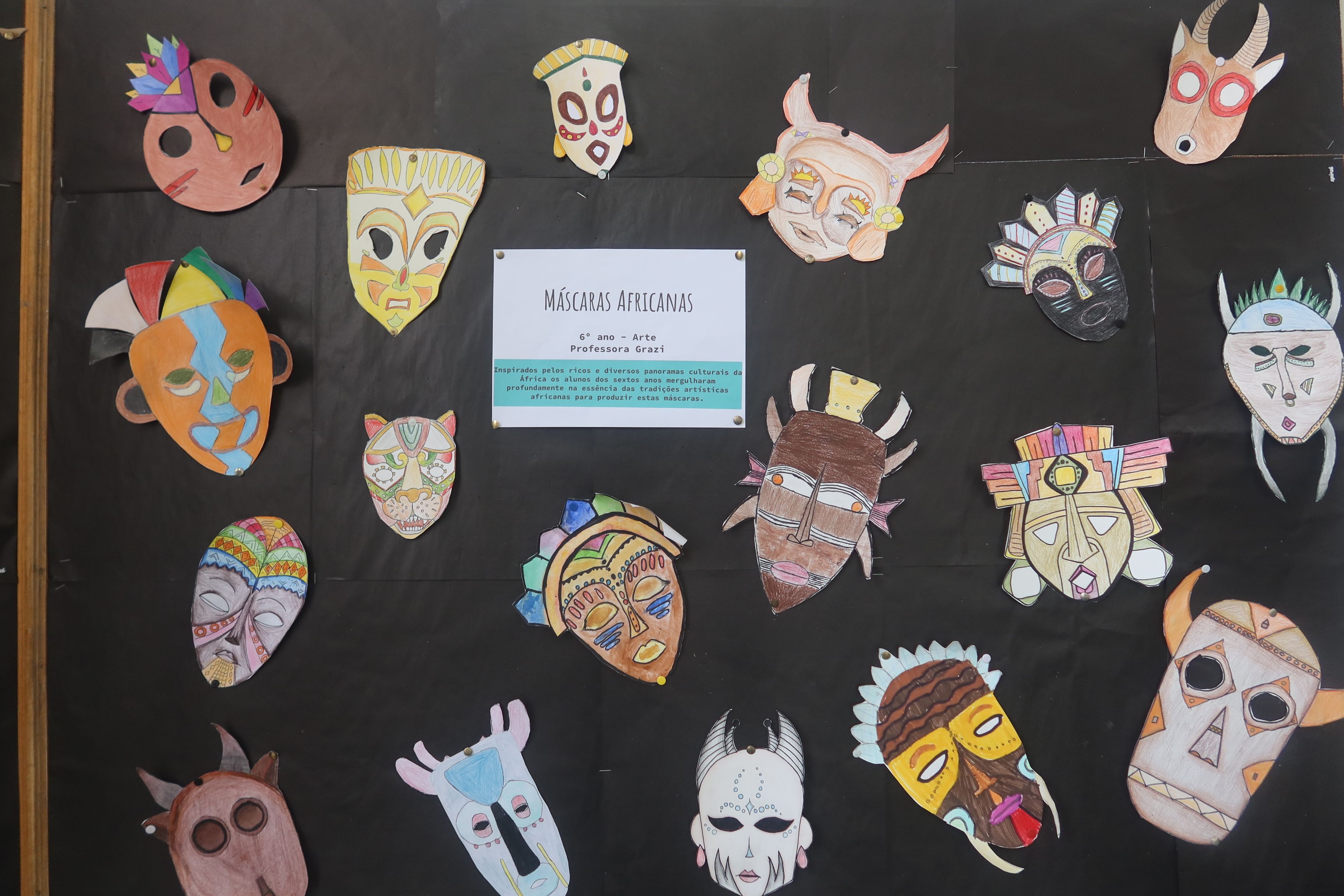 Máscaras Africanas - Expressões Culturais