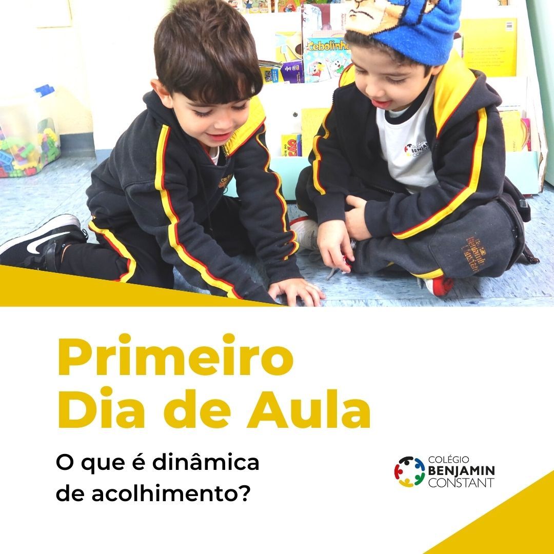 primeiro dia de aula
